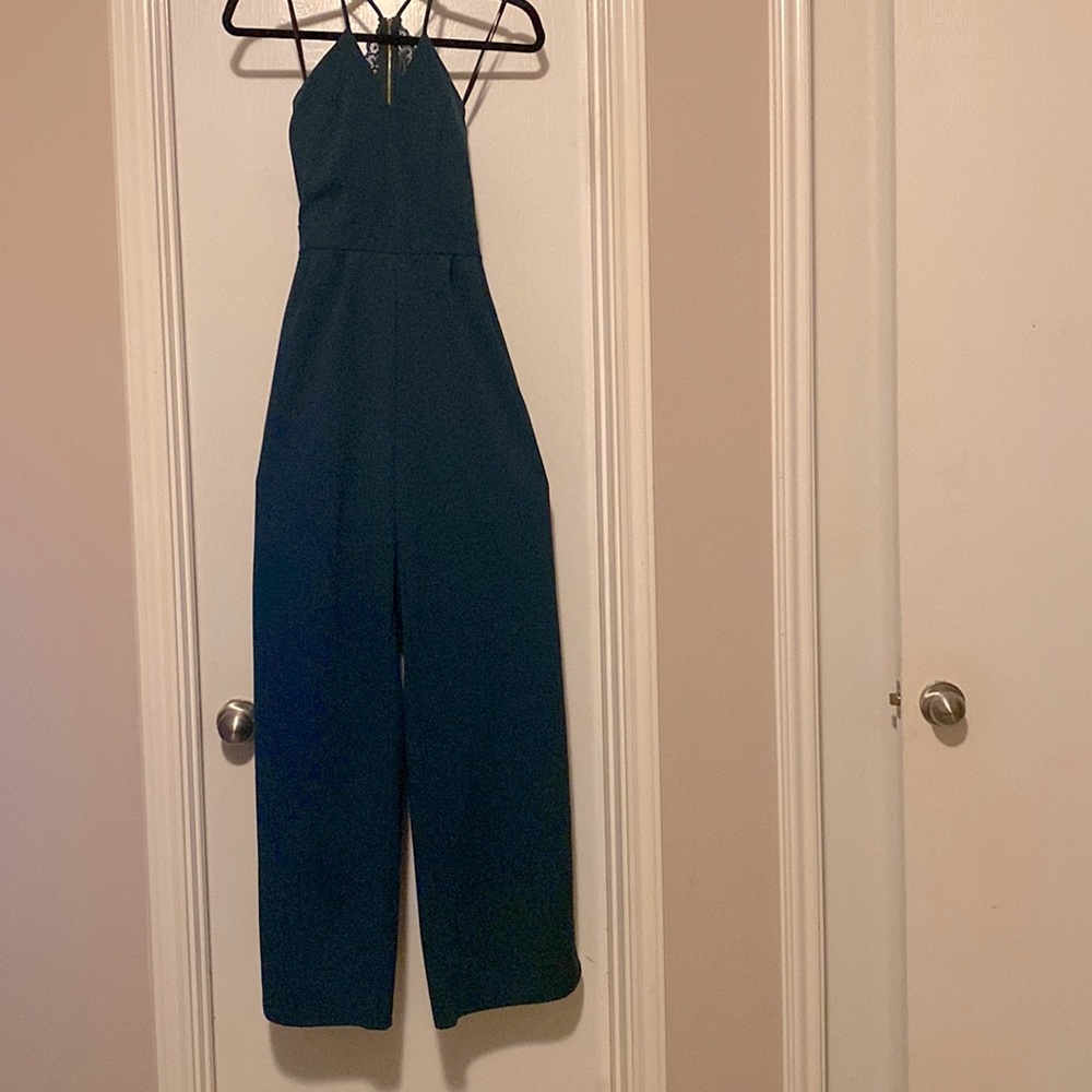 Forest Green Jumpsuit